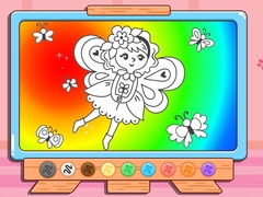 Spēle Coloring Book: Floral Dance