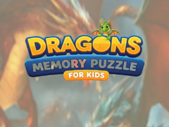 Spēle Dragons Memory Puzzle For Kids
