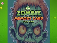 Spēle Zombie Memory Card For Kids