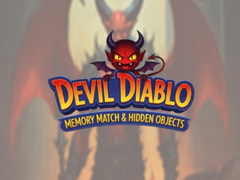 Spēle Devil Diablo Memory Match & Hidden Objects