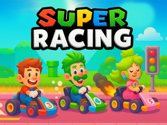 Spēle Super Racing