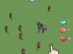 Spēle Men Vs Gorilla