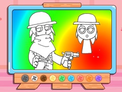 Spēle Coloring Book: Sprunki Tunner