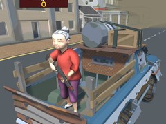 Spēle Grandma with Machine Gun Apocalypsis