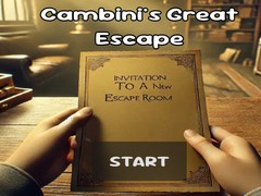 Spēle Cambini's Great Escape