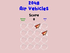 Spēle 2048 Air Vehicles