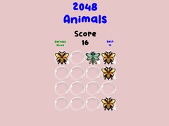 Spēle 2048 Animals