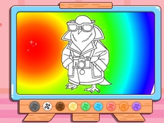 Spēle Coloring Book: Spionero Golubiro