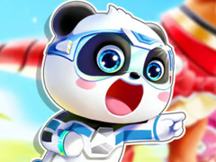 Spēle Jigsaw Puzzle: Baby Panda Robot Team