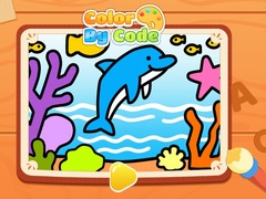 Spēle Color By Code: Dolphin