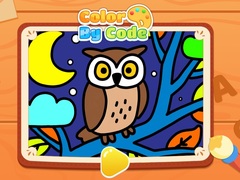 Spēle Color By Code: Night Owl