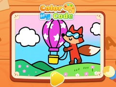 Spēle Color By Code: Hot Air Balloon