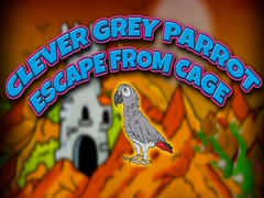 Spēle Clever Grey Parrot Escape from Cage