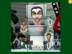 Spēle Skibidi Toilet Sliding Puzzle