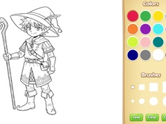 Spēle Elf Coloring Book