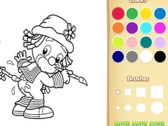 Spēle Clown Coloring Book For Adults