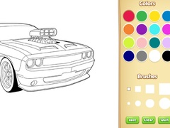 Spēle Car Coloring Book