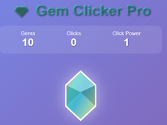 Spēle Gem clicker pro