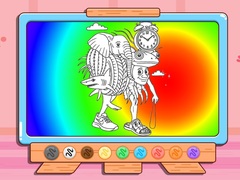 Spēle Coloring Book: Brainrot Animals Merge