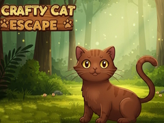 Spēle Crafty Cat Escape 