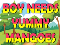 Spēle Boy Needs Yummy Mangoes