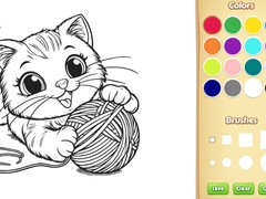 Spēle Cat Coloring Book