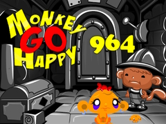 Spēle Monkey Go Happy 964