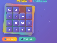 Spēle Magic 15 Puzzle