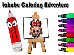 Spēle Labubu Coloring Adventure
