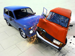 Spēle Beam Drive Car Crash Test Simulator
