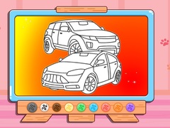 Spēle Coloring Book: Sports Car