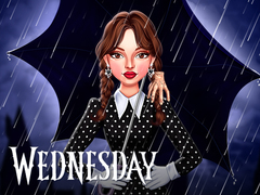Spēle Celebrity Wednesday Addams Style