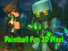Spēle Paintball fun 3D Pixel 