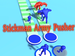 Spēle Stickman Army Pusher