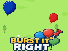 Spēle Burst It Right