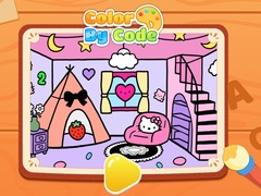 Spēle Color By Code: Hello Kitty Room Decor