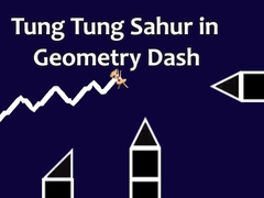 Spēle Tung Tung Sahur in Geometry Dash