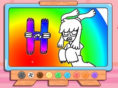 Spēle Coloring Book: Alphabet Lore H