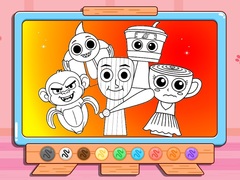 Spēle Coloring Book: Sprunki Italian Brainrot Mod