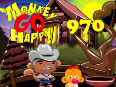 Spēle Monkey Go Happy 970