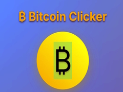 Spēle B Bitcoin clicker