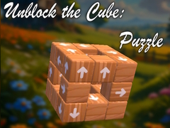 Spēle Unblock the Cube: Puzzle