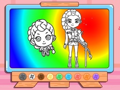 Spēle Coloring Book: Kpop Rumi