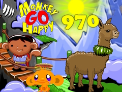 Spēle Monkey Go Happy 972