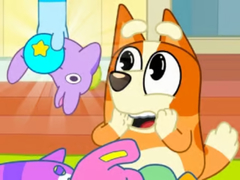 Spēle Jigsaw Puzzle: Bluey Toy Claw Machine