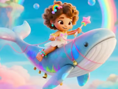 Spēle Jigsaw Puzzle: Whale In Clouds