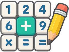 Spēle Math Crossword Puzzle Genius Edition