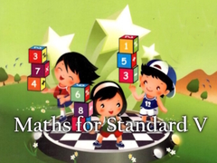 Spēle Maths for Standard V