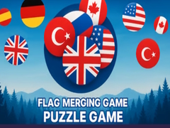 Spēle Flag Merging Game Puzzle Game