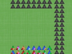 Spēle Triminos Dominoes Triangles